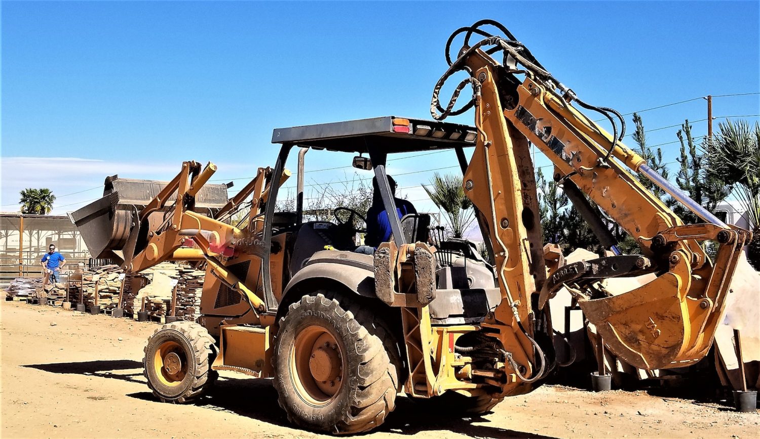 Backhoe Loader! Construction!